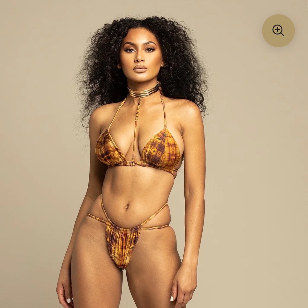 Asherah thong bathing suit NWT